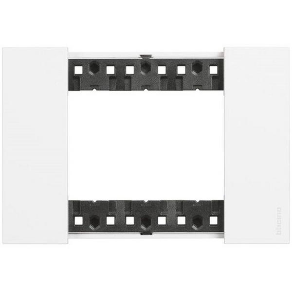 Coverplate 3 Module White, Ideal Electrical Catalogue Switches Plugs Sockets Switches Grid Cover Plate - Construction Supplies Australia