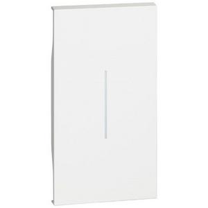 LIVING NOW 2 MODULE SWITCH MECHANISM COVER WHITE