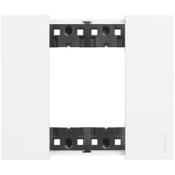 Coverplate 2 Module White, Ideal Electrical Catalogue Switches Plugs Sockets Switches Grid Cover Plate - Construction Supplies Australia