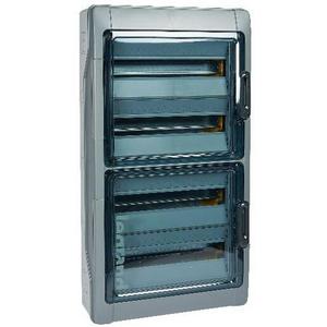 PLEXO3 72 MODULES (4X18) ENCLOSURE IP65 IK09 REVERSIBLE DOOR