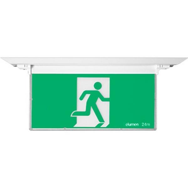 Emergency Exit Blade Recessed Palm, Ideal Electrical Catalogue Light Fittings Emergency Exit Emergency Luminaire - Construction Supplies Australia