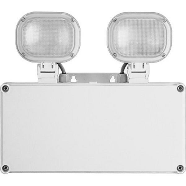 Emergency Floodlight IP65 Twin Head Floreat, Ideal Electrical Catalogue Light Fittings Emergency Exit Emergency Luminaire - Construction Supplies Australia