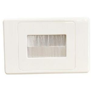 BRUSHED WALL PLATE FLUSH