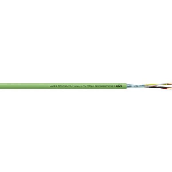 Cable Knx 2Pr Solid 0.8mm2 Cu/Pe/Os/Lszh Green 100M, Ideal Electrical Catalogue Cable Data Cable Data Cable - Construction Supplies Australia