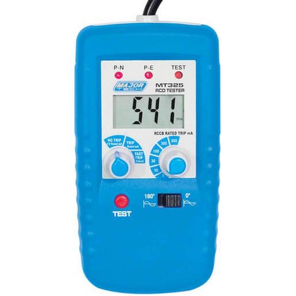 Socket Digital Rcd/Elcb Tester 220V, Ideal Electrical Catalogue Tools Instrumentation Test Measurement Earth Leakage Switch Tester - Construction Supplies Australia