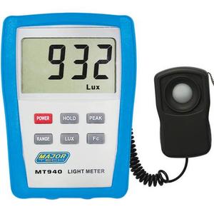 DIGITAL LIGHT METER, 0.1 LUX TO 200,000 LUX