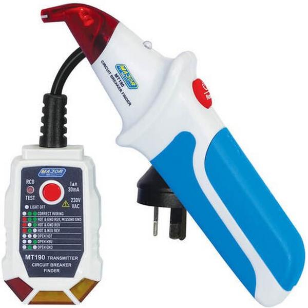 Circuit Breaker Finder With Rcd Test, Ideal Electrical Catalogue Tools Instrumentation Test Measurement Earth Leakage Switch Tester - Construction Supplies Australia