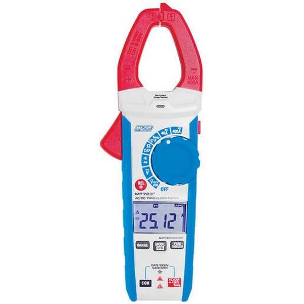 Clamp Meter 400A Ac/DC True RMs, Ideal Electrical Catalogue Tools Instrumentation Test Measurement Clamp Measuring Instrument - Construction Supplies Australia