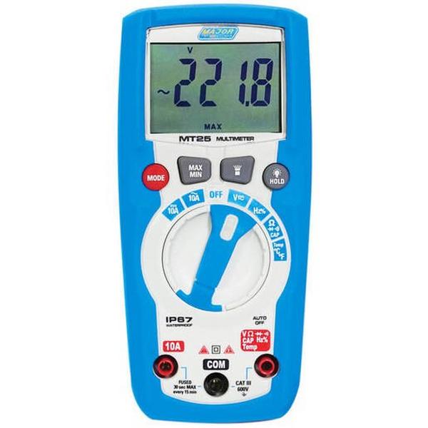 Compact Dmm And Temp IP67 Auto, Ideal Electrical Catalogue Tools Instrumentation Test Measurement Multimeter - Construction Supplies Australia