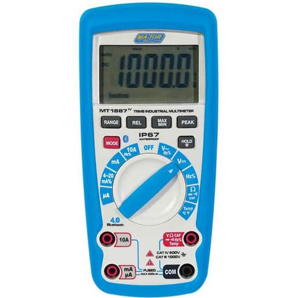 Trms Auto Dmm, Cativ 600V, IP67, Ideal Electrical Catalogue Tools Instrumentation Test Measurement Multimeter - Construction Supplies Australia
