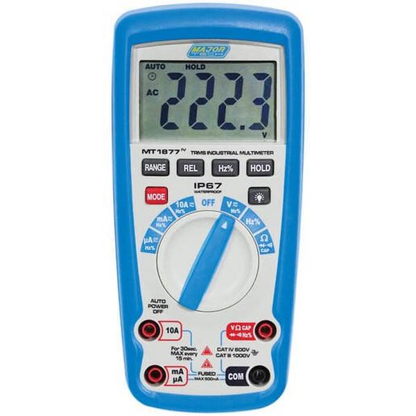 Auto Dmm, Cativ 600V, IP67, Ideal Electrical Catalogue Tools Instrumentation Test Measurement Multimeter - Construction Supplies Australia