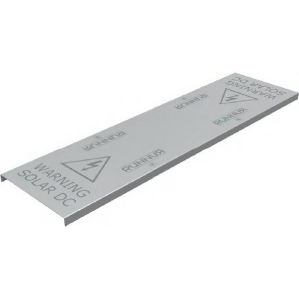 Cable Tray Flat Cover Solar 150X3000mm Zn-Mg-Al Alloy Runnur, Ideal Electrical Catalogue Energy Management Solar Balance Of System Solar Balance Of System - Construction Supplies Australia