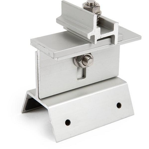 Trap Dek Support 360 Swivel+Rail Clamp High (Incl.4 Screws), Ideal Electrical Catalogue Energy Management Solar Mounting Systems Solar Roof Mounting Components - Construction Supplies Australia
