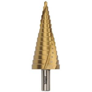 STEP DRILL 4-32MM TIN COATED SPIRAL FLUTE SABER ESSENTIAL