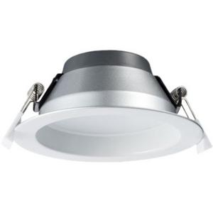 DOWNLIGHT LED 13/18W TRI COLOUR 165MM DIMMABLE SILVER