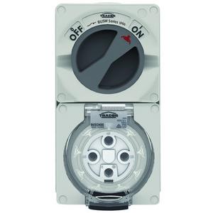 COMB SW. SOCKET IP66 50A 500V 4 PIN