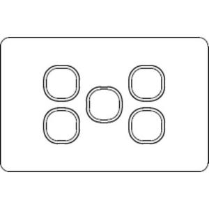 SWITCH HORIZONTAL 5G 10AX 250V