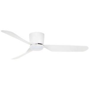 CEILING FAN PRESTON 48"/1220MM 3 BLD ABS WHITE W/LIGHT