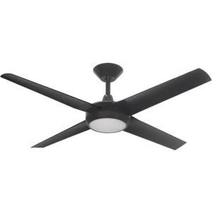 CEILING SWEEP CONCEPT 52"/1320MM MATT BLACK /W 18W CCT LED