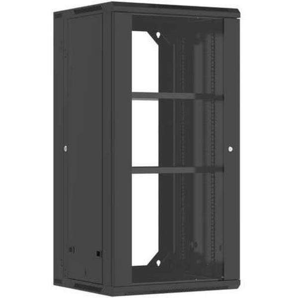 Ausrack Wall Onyx 24RU 550mmd Swing Frame, Ideal Electrical Catalogue Data Communications Cabinets Enclosures Network Cabinet - Construction Supplies Australia