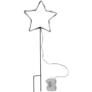 XMAS DECORATION LED NEONSTAR STAR WITH STAKE NEUTRAL WHITE