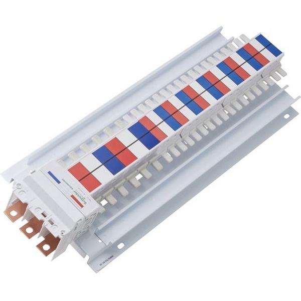 A9 SAU CHASSIS 3PH 400A 18_27MM 48P TBF, Ideal Electrical Catalogue Power Distribution Busbar Distributor Assembly Busbars - Construction Supplies Australia