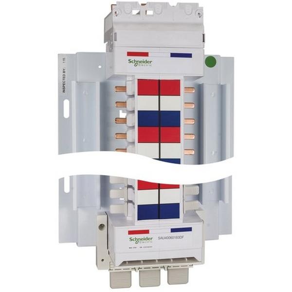 A9 SAU CHASSIS 3PH 400A 18MM 24P DF, Ideal Electrical Catalogue Power Distribution Busbar Distributor Assembly Busbars - Construction Supplies Australia