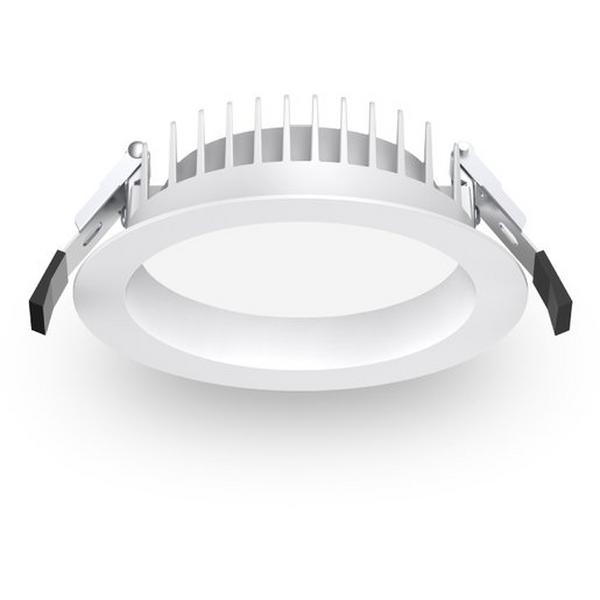 Downlight LED 12W Tri /W Driver White, Ideal Electrical Catalogue Light Fittings Downlight Downlight Spot Floodlight - Construction Supplies Australia