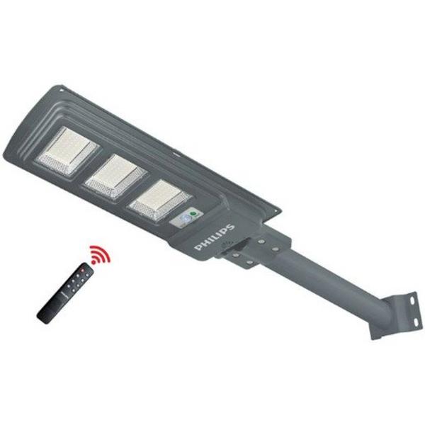 Solar Smartbright Ess. Streetlight 25W 6500K 4000Lm With Wall Mount Kit, Ideal Electrical Catalogue Light Fittings Light Pole Luminaire For Streets And Places - Construction Supplies Australia