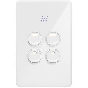 POWERMESH MULTI DIMMER SWITCH 4 BUTTON 2 DIMMER 2 RELAY 230V