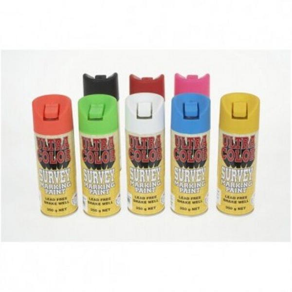 Green Marking Spray Paint 350Gm Fluoro Survey, Ideal Electrical Catalogue Hardware Sprays Touch Up Stick Spray - Construction Supplies Australia