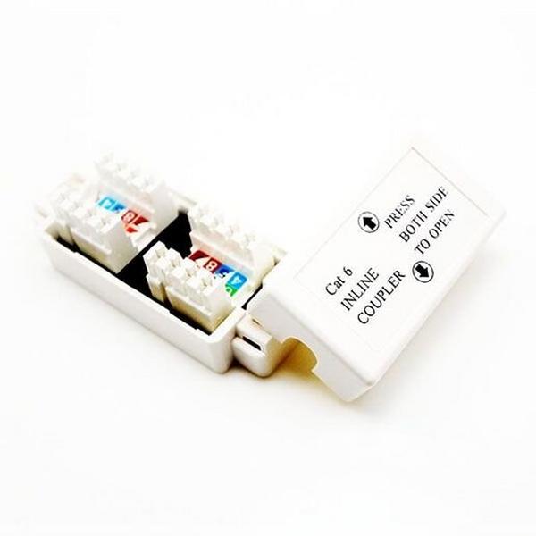 Cat 6 Inline Coupler Joiner, Ideal Electrical Catalogue Av Security Detection Connector Communications Technology Adapter - Construction Supplies Australia