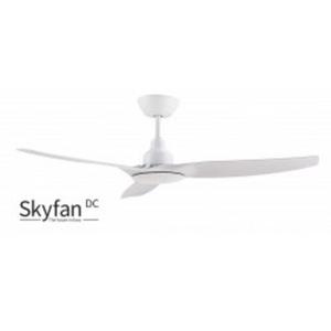 CEILING FAN SKYFAN 52"/1300MM 3 BLADE WHITE DBL INSUL