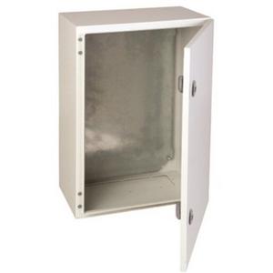 Empty enclosure for switchgear - 600X600X300 IP66 STEEL ENCLOURSE - MSB606030G