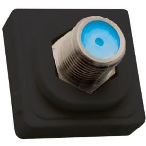 TV SOCKET F TO F MODULAR CLIP FOXTEL BLACK