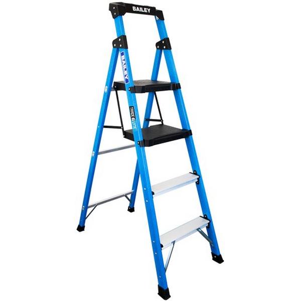Industrial Twin Fg Platform 4 Step, Ideal Electrical Catalogue Tools Instrumentation Ladder Scaffold Stepladder - Construction Supplies Australia