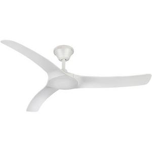 CEILING FAN AQUA V2 70"/1780MM 3 BLD ABS WHITE WO/LIGHT