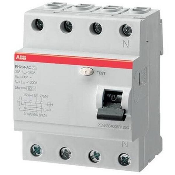 RCCB 4P 63A 30mA Type A, Ideal Electrical Catalogue Power Distribution Circuit Breakers Residual Current Earth Leakage Devices Rcd Rccb Elcb - Construction Supplies Australia