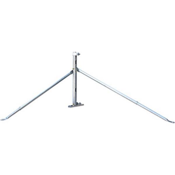 90mm Metal Roof Mount For Isp (Internet) Satellite Dishes, Ideal Electrical Catalogue Av Security Detection Tv Audio Video Audio Video Support Bracket - Construction Supplies Australia