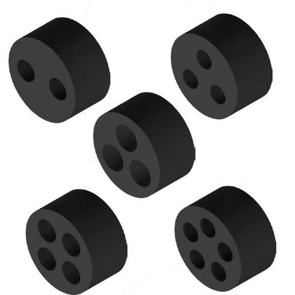 Multi-Hole Insert - M25 - 3X5.0mm Hole, Ideal Electrical Catalogue Cable Management Protective Hose Accessories Cable Gland - Construction Supplies Australia