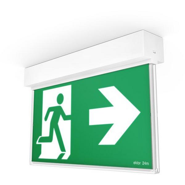 Emergency Exit LED 24M Surf Razor Pro, Ideal Electrical Catalogue Light Fittings Emergency Exit Emergency Luminaire - Construction Supplies Australia
