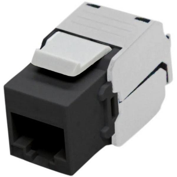 Cabac Cat6 Keystone Outlet Bag 10 Black, Ideal Electrical Catalogue Data Communications Copper Modular Connector - Construction Supplies Australia