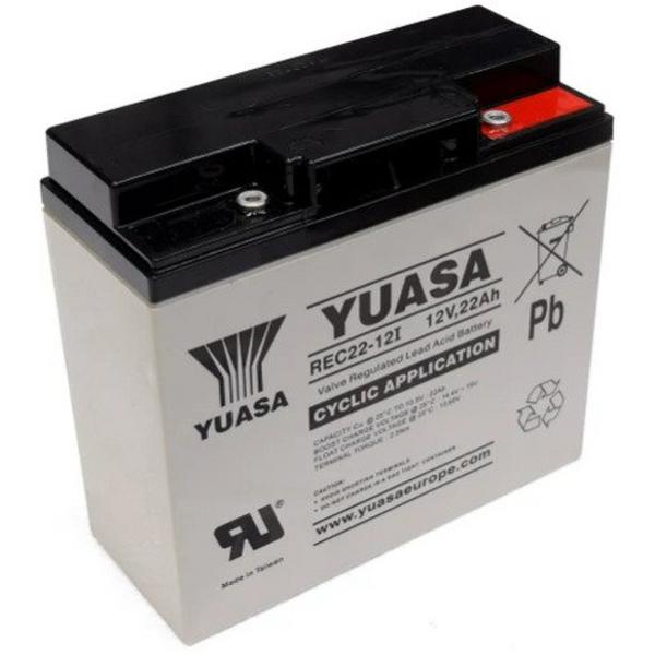 Battery Rechargeable Sealed Lead Acid 12V 22Ah Battery M5 Termianls, Ideal Electrical Catalogue Electrical Appliances Batteries Battery Sealed Lead Acid - Construction Supplies Australia