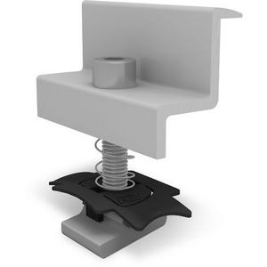 Solar Rail Mounting Components - P ENDCLAMP ALU-MK2 SET 34-36 - 2003040