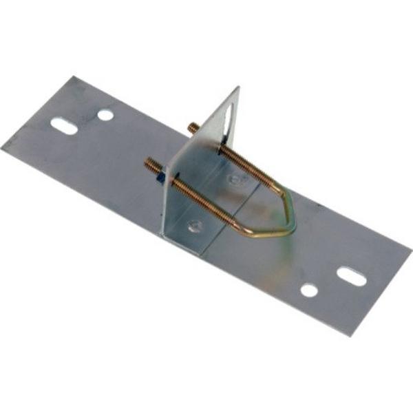 Flat Base Mount For Telescopicmast Galvanised, Ideal Electrical Catalogue Av Security Detection Antennas Antenna Mounting Material - Construction Supplies Australia