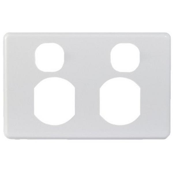 DGPO 10A 250V Cover Only, Ideal Electrical Catalogue Switches Plugs Sockets Switches Grid Cover Plate - Construction Supplies Australia