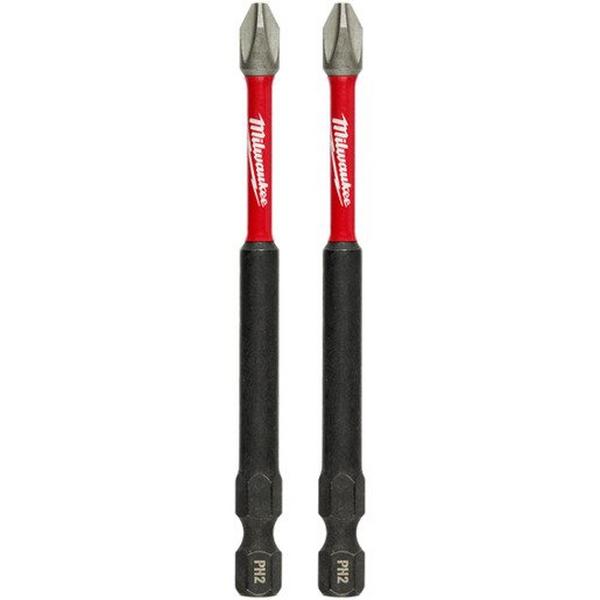 Shockwave Phillips Head Ph2 89mm 2Pk, Ideal Electrical Catalogue Tools Instrumentation Hand Tools Hexagonal Key - Construction Supplies Australia