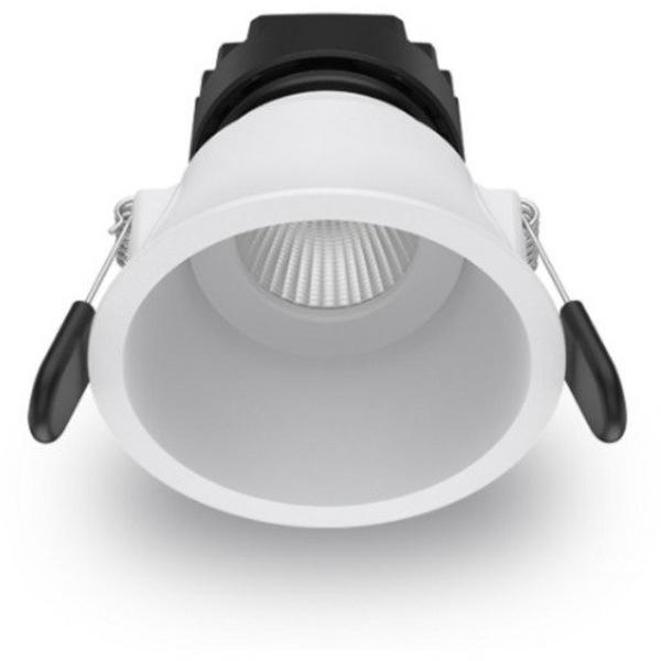 10W LED Cob Adjustable Downlight W/Dimm Driver - 90mm Cut-Out - White - Tri CCT, Ideal Electrical Catalogue Light Fittings Downlight Downlight Spot Floodlight - Construction Supplies Australia
