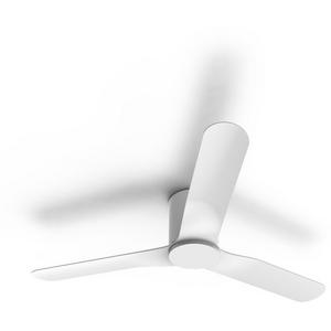 CEILING FAN ANGLESEA 52IN/1320MM 3 BLD ABS WHITE WO/LIGHT