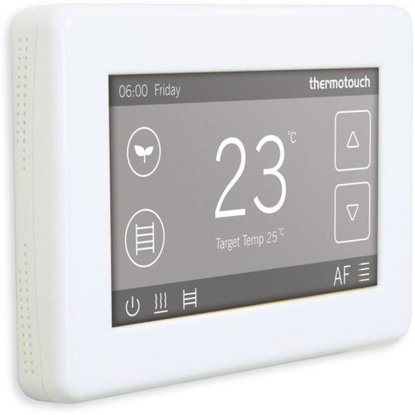 THERMOTOUCH 4.3DC DUAL THERMOSTAT 16A + 5A MAX LOAD - WHITE, Ideal Electrical Catalogue Electrical Appliances Spares Accessories Spare Parts For Cooking Device Baking Device - Construction Supplies Australia